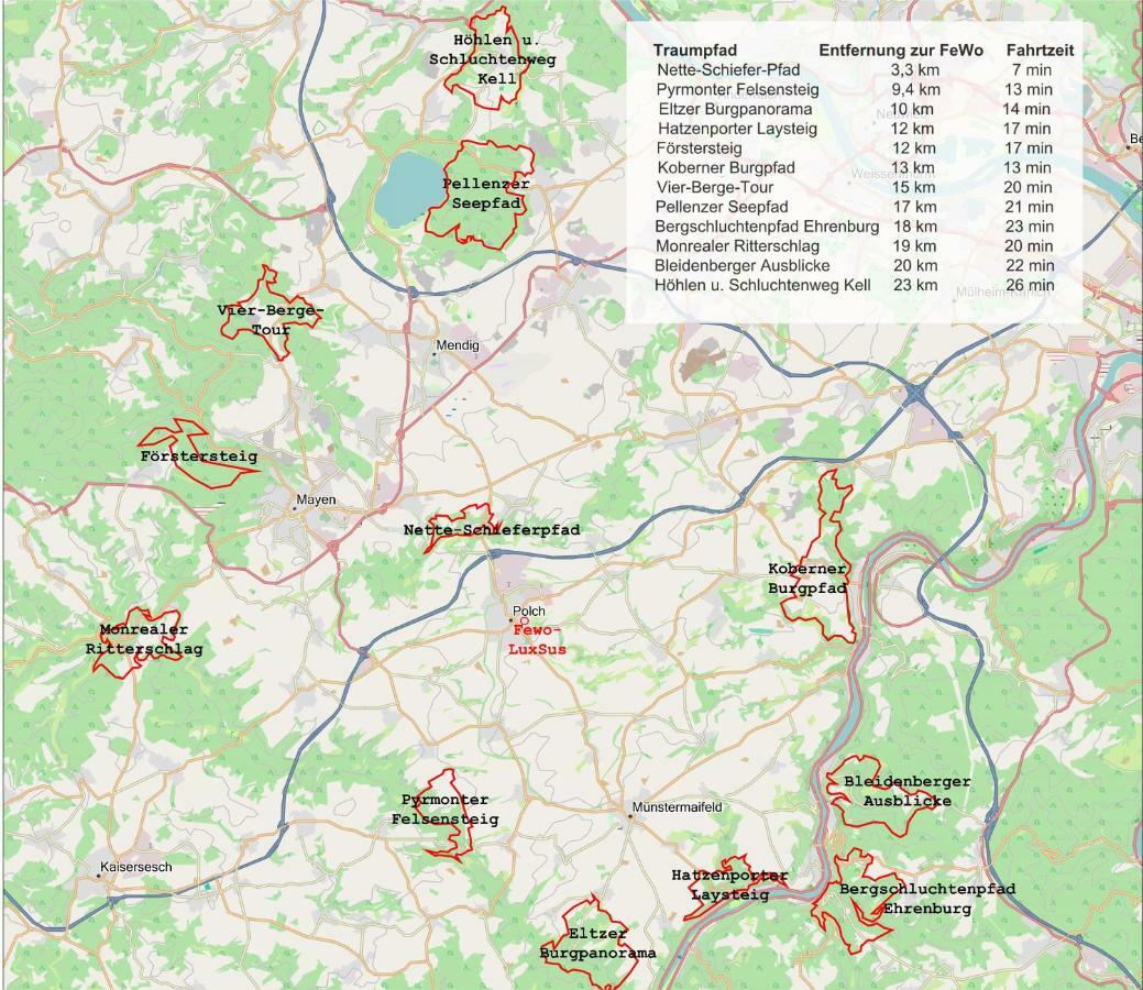 Fewo-Luxsus Polch Buitenkant foto